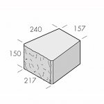 Brilliant radieblock