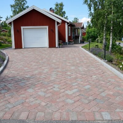 Marksten Almö Struktur Rödmix