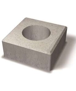 Stolpelement slät