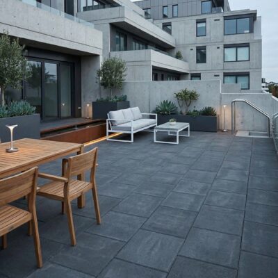 Slät Platta 350x350x50 Grafit