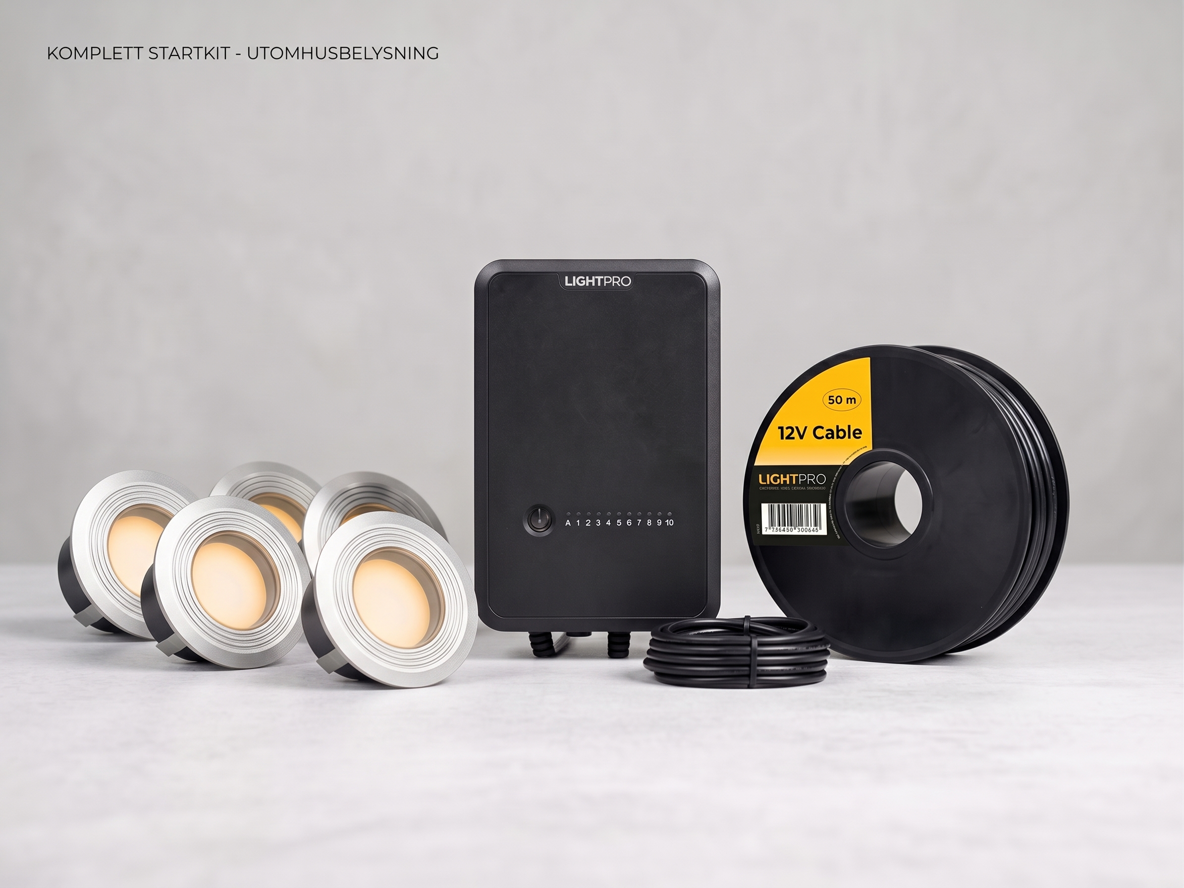 Startkit Uppfart - Trafo, Onyx, kabel
